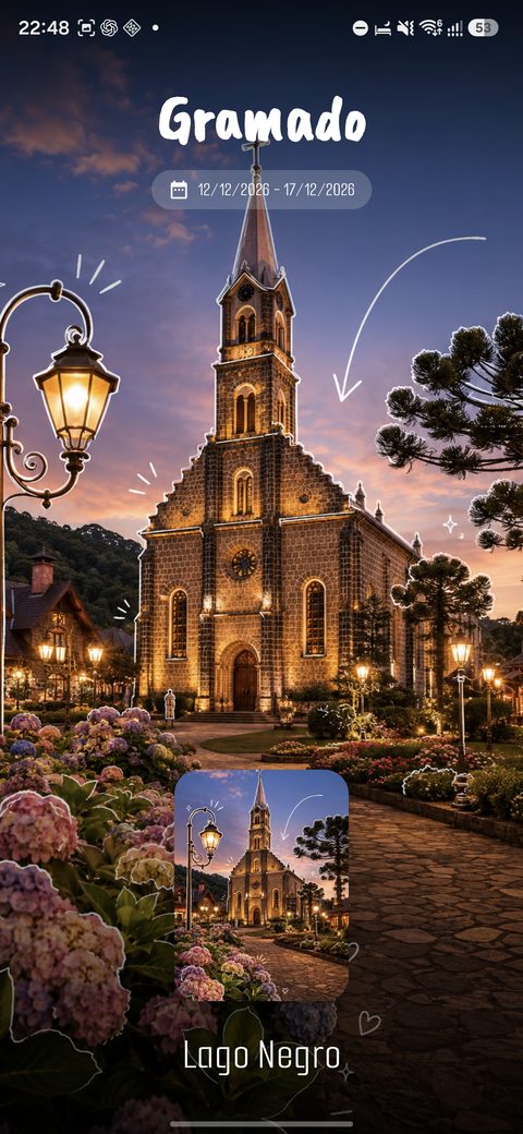 Capa da viagem a Gramado no Travel+.